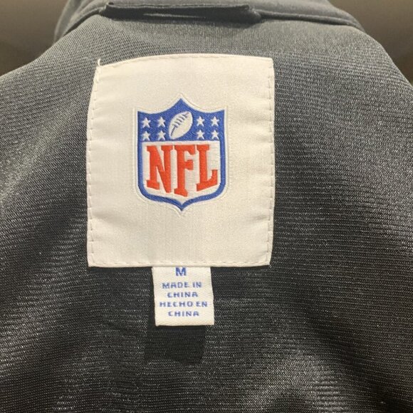 NFL New York Jets Performance Jacket Black Size Medium - Picture 8 of 14